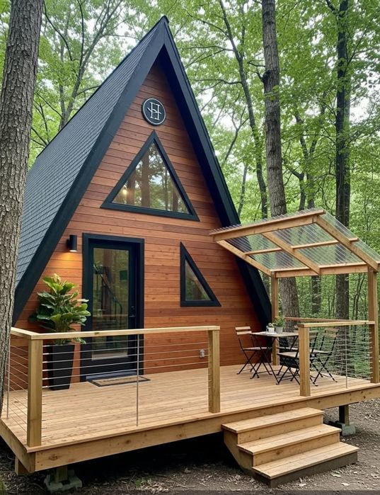 Деревянный Домик На Заказ