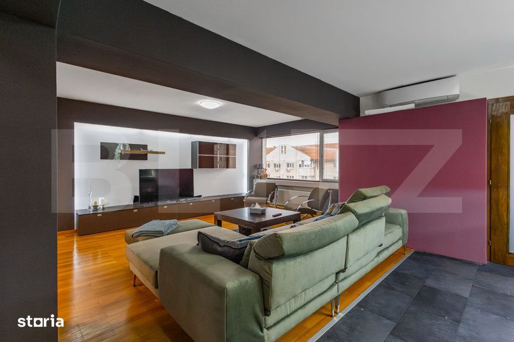 Apartament doua niveluri, 139 mp si terasa, 4 camere, Dorobantilor