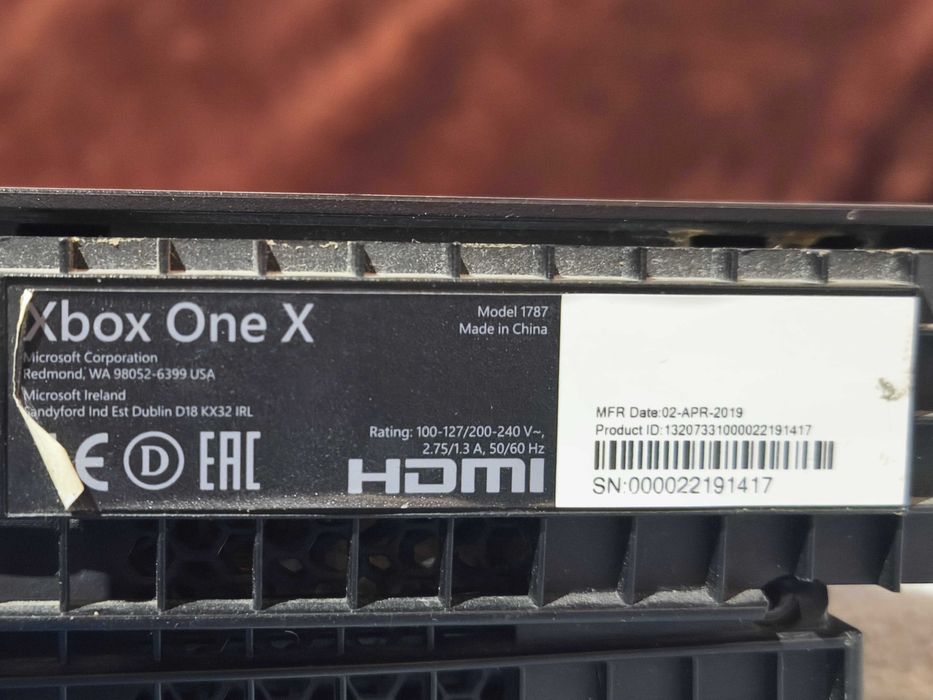 Xbox one x defect