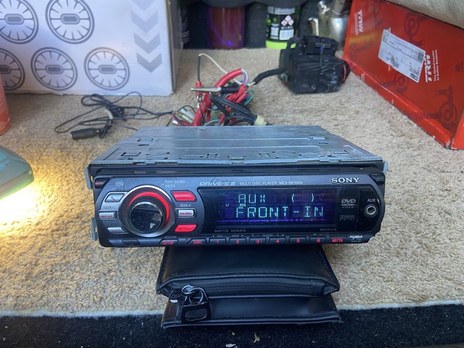 касетофон авто радио Sony Aux оригнал