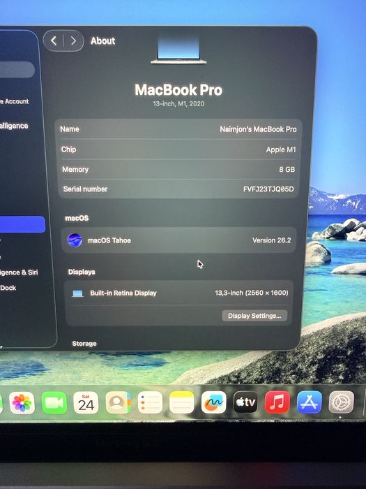 Apple MacBook Pro M1 2020 года в идеальном состояние без дефекта