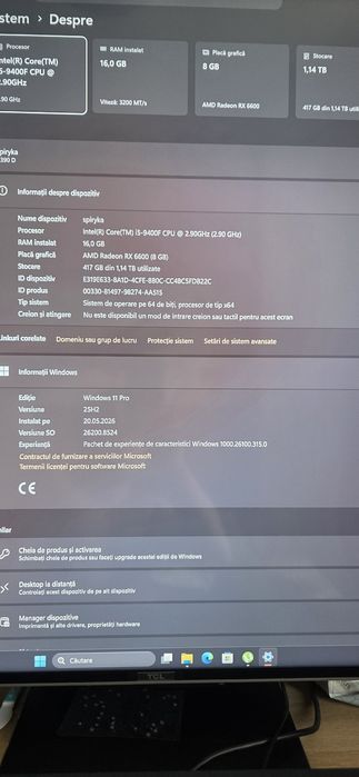 Rx 6600/Pc gaming intel i5 9400