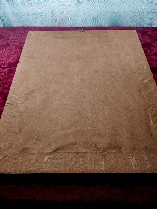 TABLOU vintage,pictat manual in ulei pe pânză.Deosebit