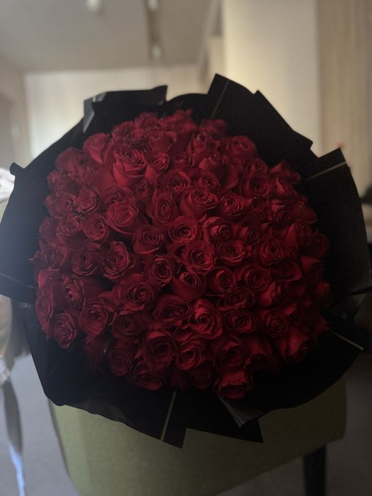 Цветы свежий 101 шт роза