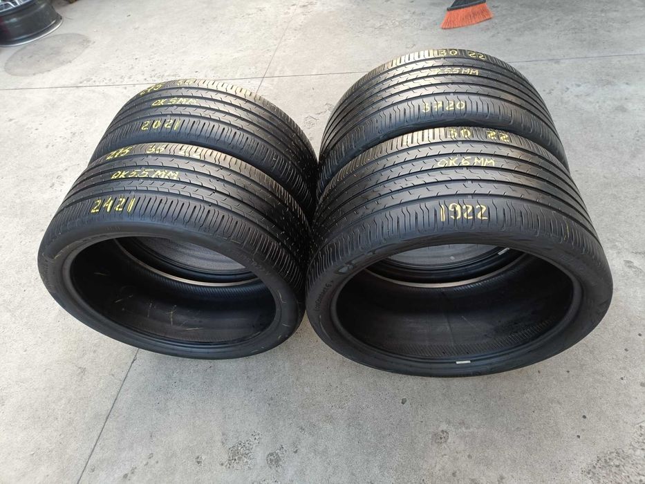 Set 4 anvelope vara 275 35 22 cu 315 30 22 continental ecocontact 6
