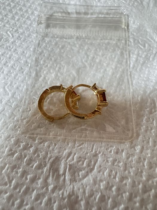 Женские серьги из мед сплава
