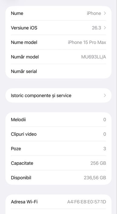 iPhone 15 Pro Max 256GB Blue Neverlocked