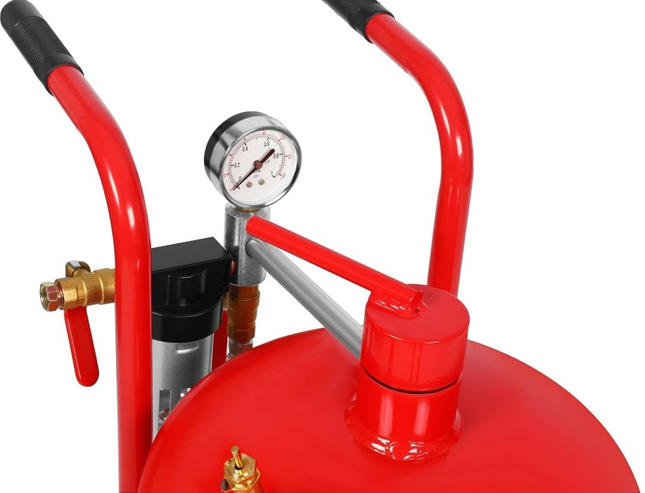 Statie de sablare profesionala cu nisip mobila 38L 400–700 l/min