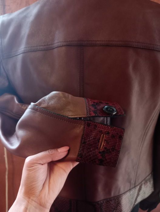 Кожено яке дамско