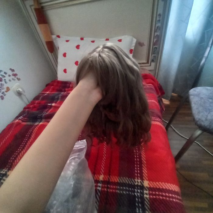 Кудрявый парик !!