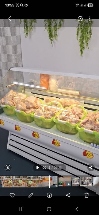 Витринный холодильник,