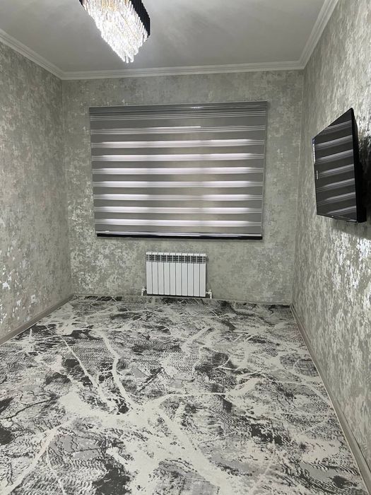 Продаётся квартира с ремонтом и цокольным этажём 105м2. Альфараганус.