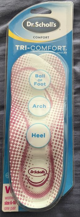 Стелки Dr. Scholl's Tri-Comfort Orthotics Inserts