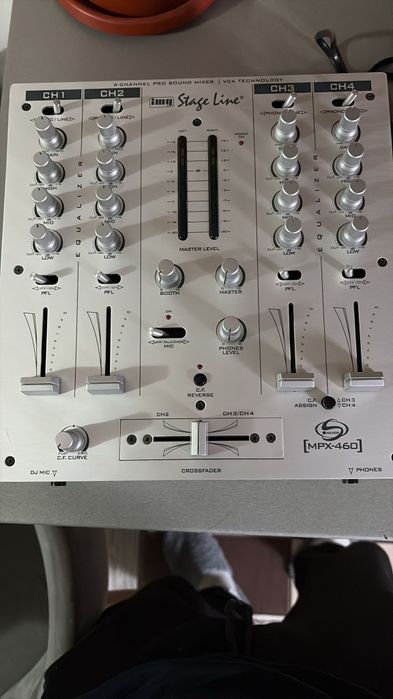 Mixer dj stage line mpx460