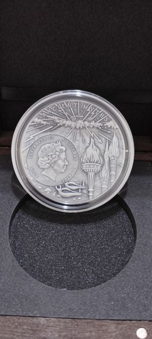 2019 г сребърна монета "PROMETHEUS" от серията АНТИЧНИ МИТОВЕ