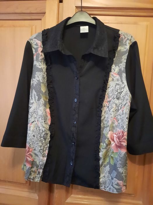 Bluza dama cu dantela mărimea 48