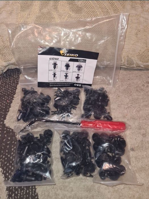 Клипсы автомобильные, уневерсальные!