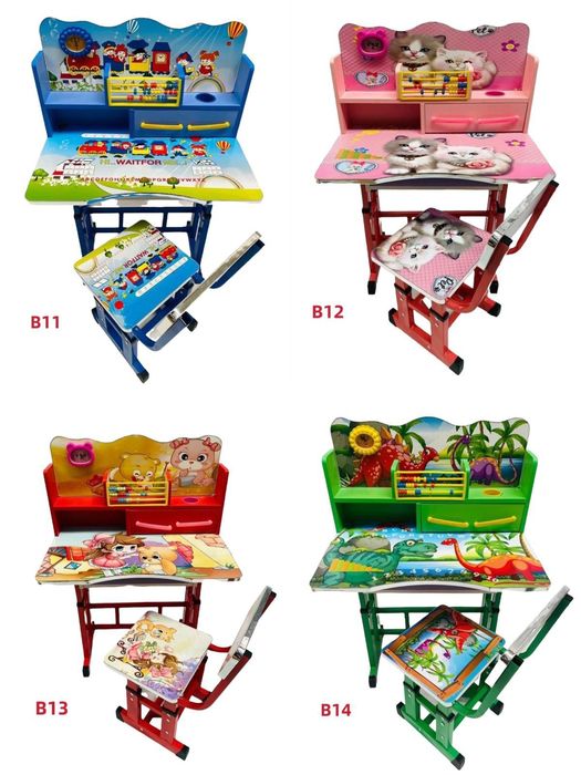 Set masa scaun copii. Produs nou! Culori diferite. Sigilat!