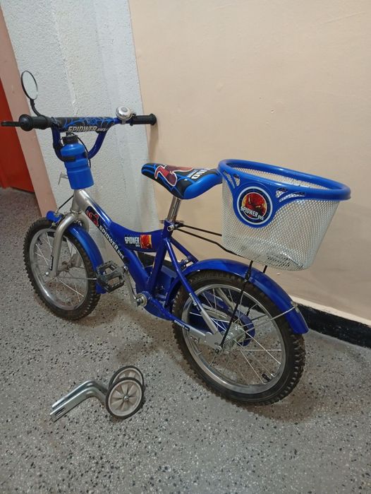 Продавам детско колело 16"  BMX Спайдърмен