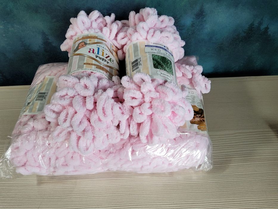 Пряжа Alize puffy, новая