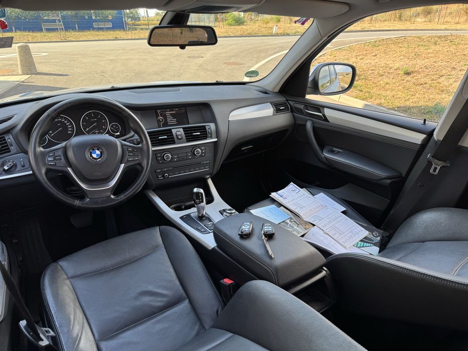 BMW X3  xDrive20d 184 CP AUTOMAT 4x4 PIELE NAVI • 2012