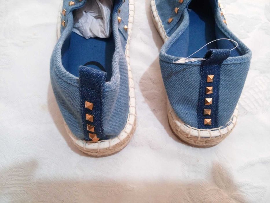 Дънкови дамски еспадрили Cool new № 35 - 18 лв. - чисто нови