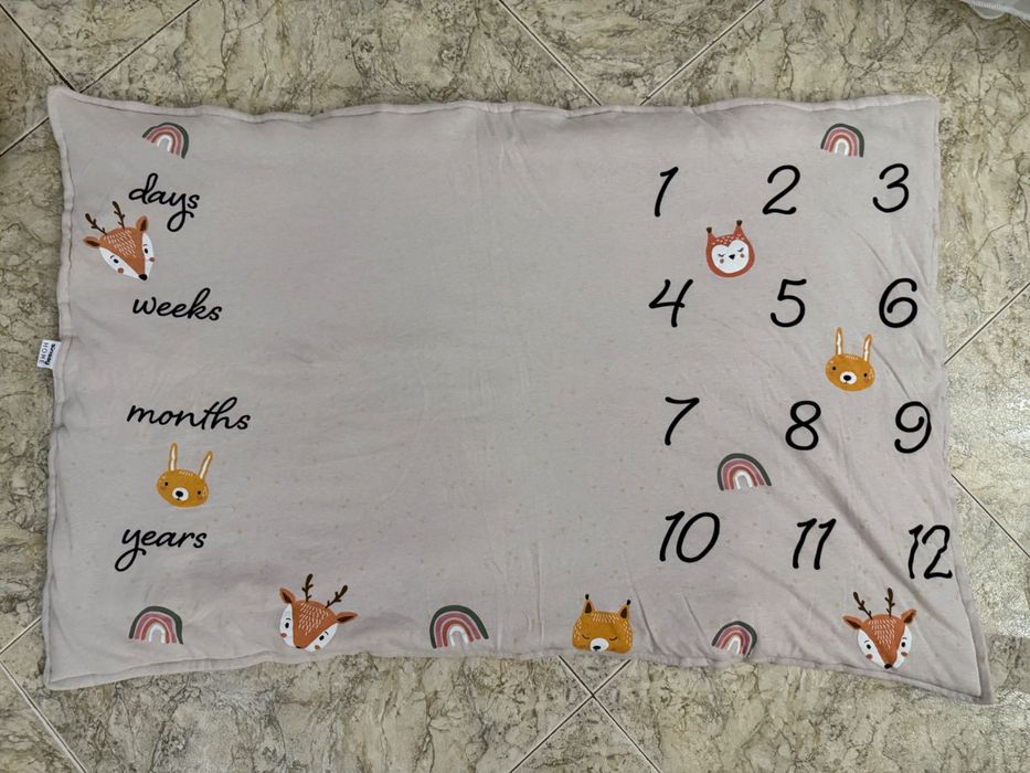 Дървена активна гимнастика с меко килимче за снимки