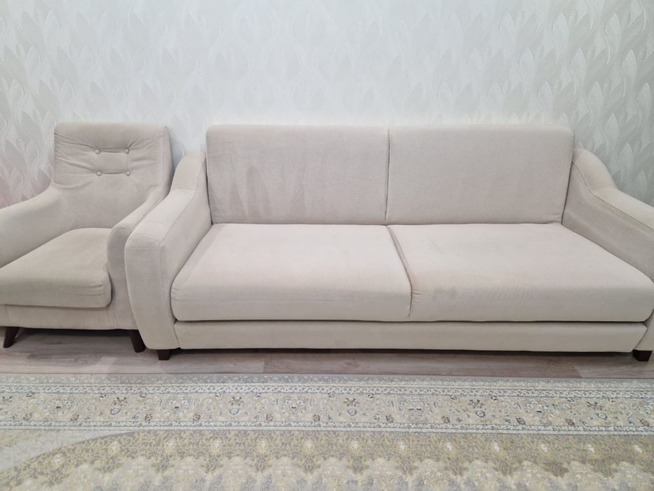 Комплект диван и кресло