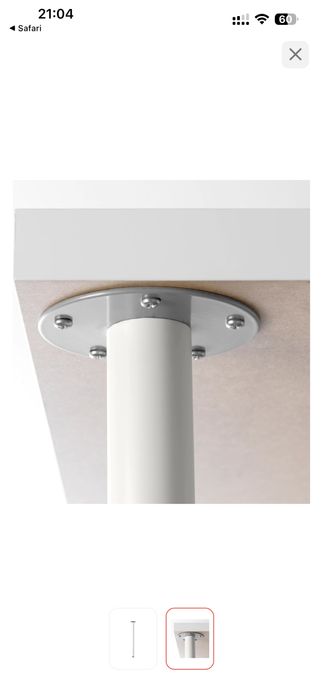 Продам ножки для стола от икеа