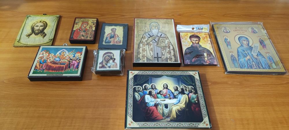 Icoane  litografice . Diverse modele