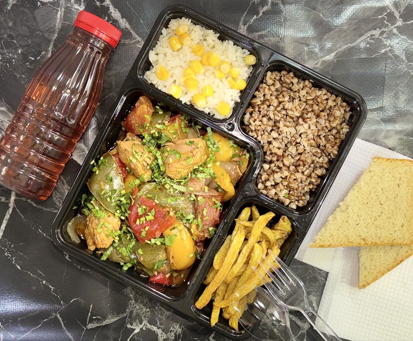 Тайёр овкат етказиб бериш хизмати (завтрак,обед,ужин)