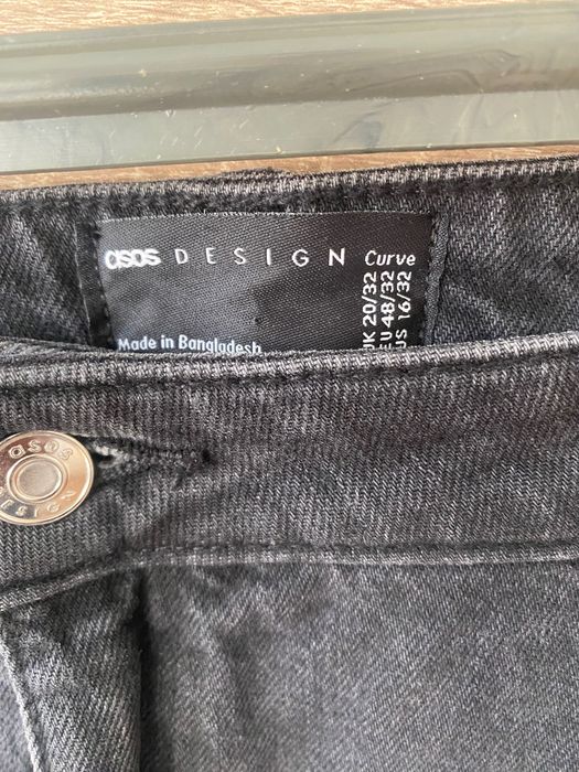 Дамски черни дънки asos