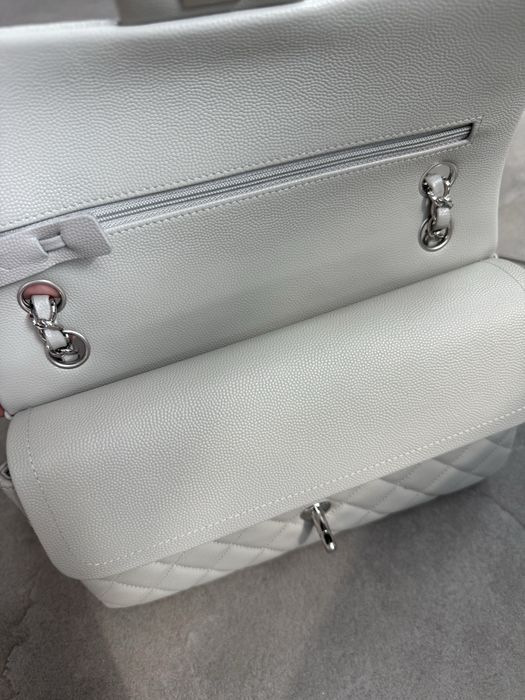 Дамска сива чанта Chanel
