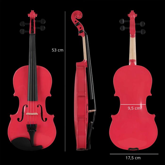 Set Vioara Classic Cantabile VP-100PK 1/2 roz