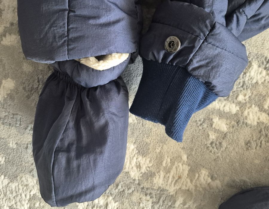 Зимний детский комбинезон на 1 год