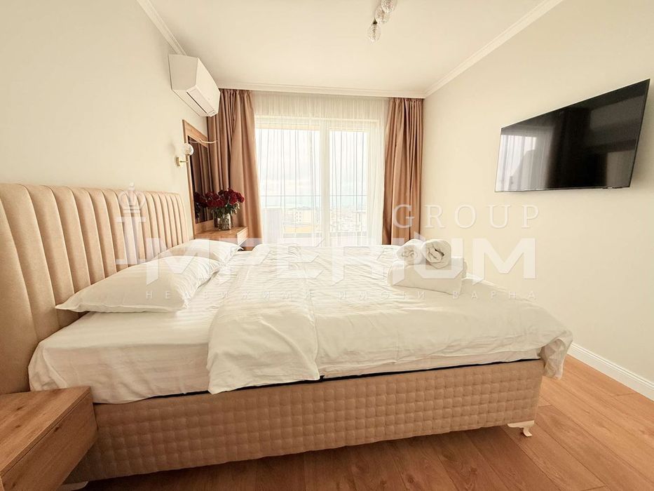 Двустаен апартамент с ПАРКОМЯСТО под наем в района на Виница, гр. Вар