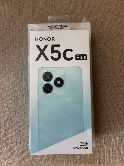 Honor X5c Plus – НОВ, неразопакован + TTEC powerbank 10 000 mAh
