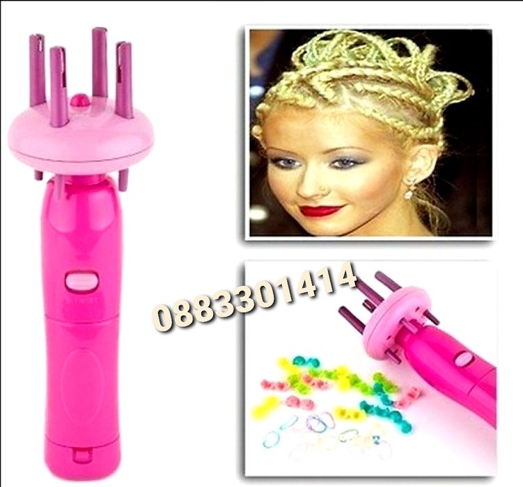 Уред за плитки Машина за сплитане на коса