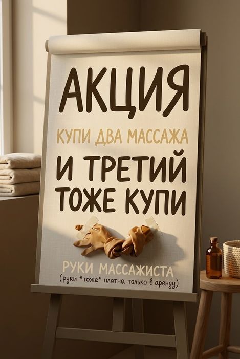 Массаж акция! 24/7