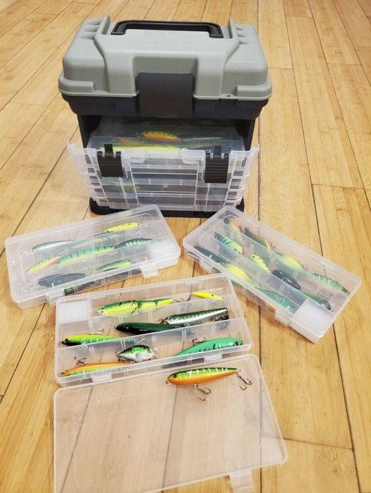 Trusa completa cu 50 de voblere