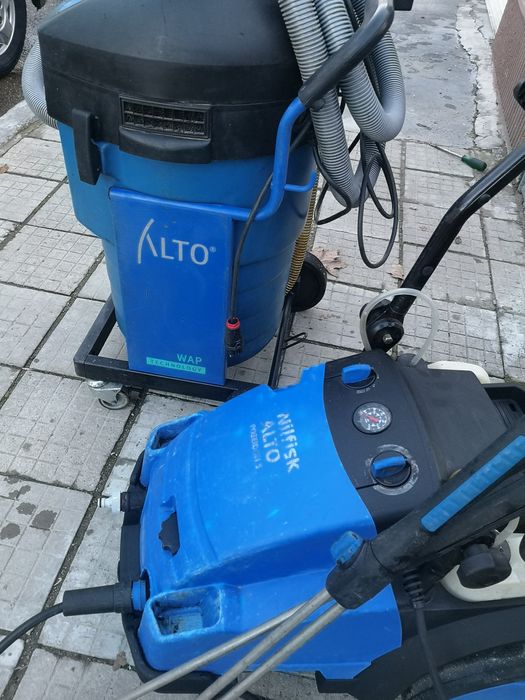 Водоструйка Nilfisk Poseidon 5/62 FA Прахосмукачка ALTO/2МОТОРА