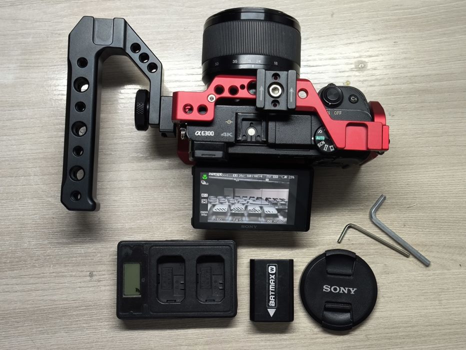 Sony a6300, кит 18-50