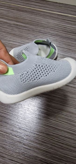 Мокасины серые 19/145