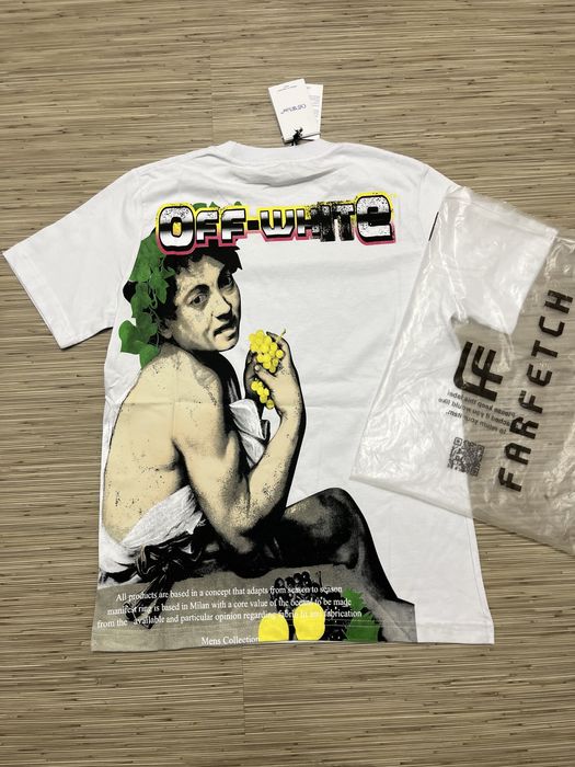 Tricou Off White mărimea XL,nou cu etichetă