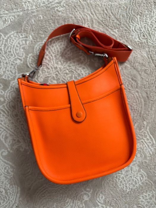 Geanta Hermès, portocalie