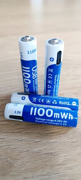 Презареждащи батерии ААА / rechargable AAA batteries