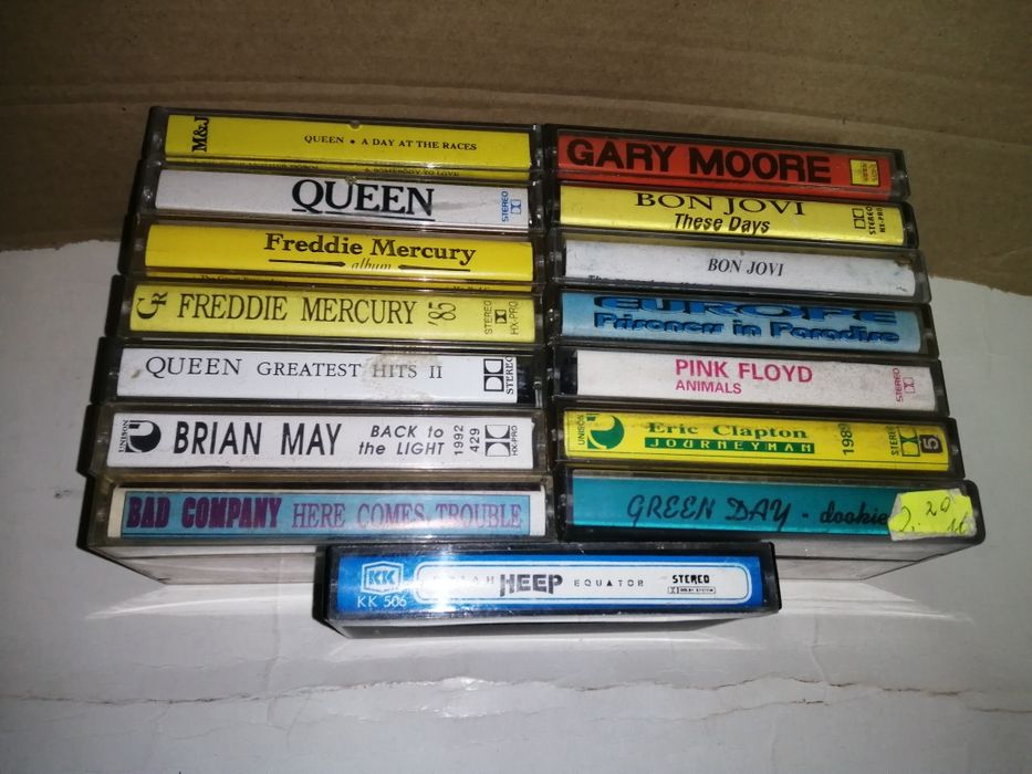 Касети с Рок и метъл изпълнители