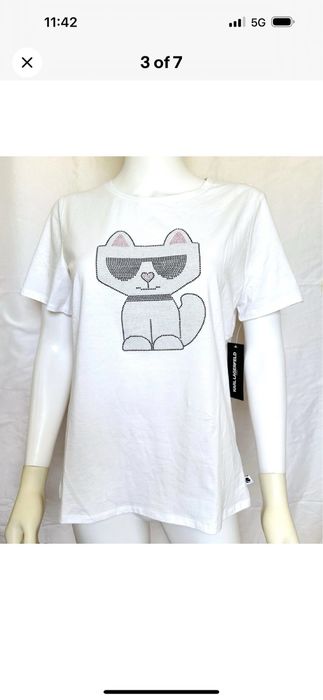 Маркова тениска Karl Lagerfeld  - размер L ; 95 памук. Нова с етикет.