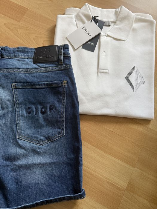 Къси дънкови панталони Dior, Fendi, Dsquared2