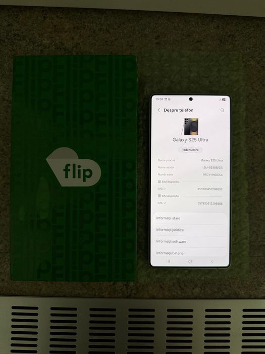 Samsung Galaxy S25 Ultra 512 GB Titanium Black Excelent